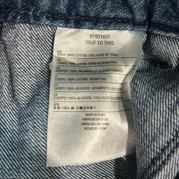 VOLCOM Retro Blue Wide Leg Flare Jeans - Picture 13 of 13